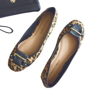 Christian Siriano Leopard Flats